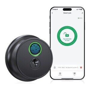 Smart Deadbolt Lock for Front Door: Fingerprint Door Lock